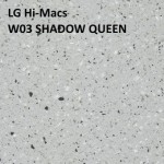 LG Hi-Macs W03 SHADOW QUEEN